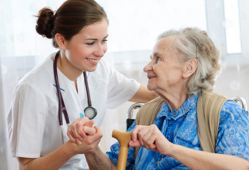 Nurse Caring for Patient